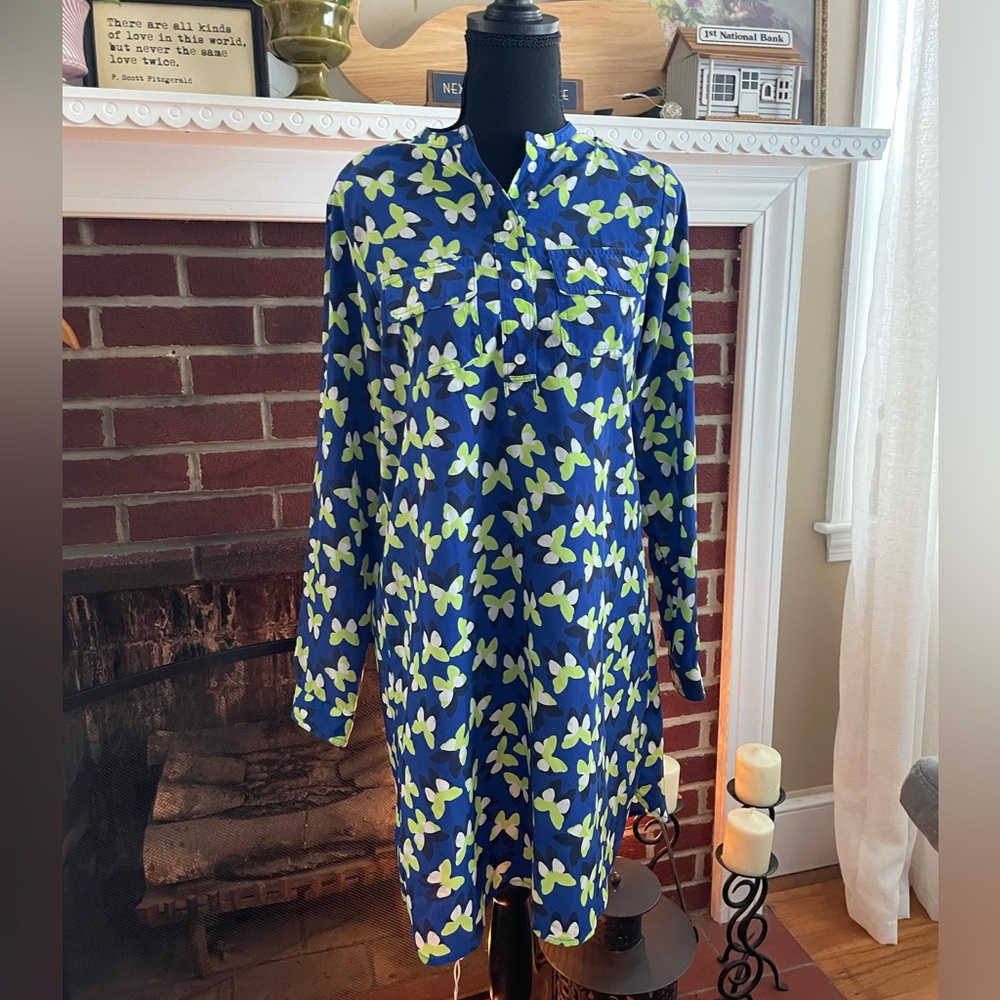 button down shirt dress